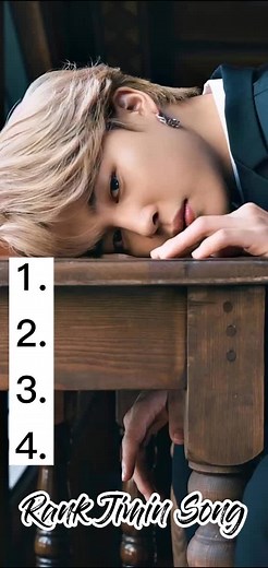 Rank Jimin Solo songs💜 #parkjimin #jimin #solo #bts