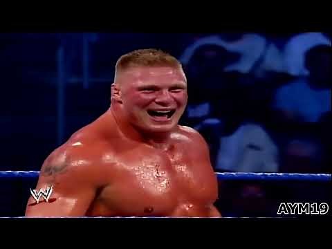 Brock Lesnar vs Kurt Angle Iron Man Match SmackDown! 9/18/2003 Highlights