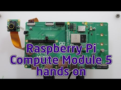 Raspberry Pi Compute Module 5 hands-on