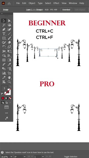 Scale Objects Faster with This Trick #AdobeIllustrator #Tutorial