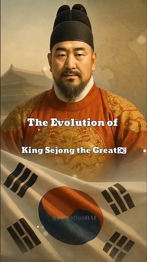 King Sejong the Great 🇰🇷 – Korea’s Genius King in 60 Seconds!#KingSejong #Korean #shorts #대한민국