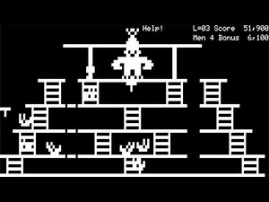 Donkey Kong game for TRS-80 Model 1 - longplay with commentary