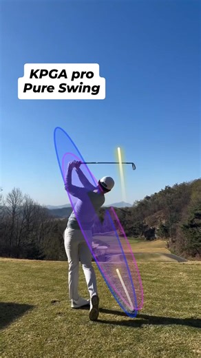 @kwon___pro Pure Shot. Trace with shashot app. @shashot.official #golfswing #골프스윙 #ゴルフスイング