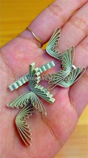 From a simple circle to a perfect petal. #quillingideas #QuillingArt #CreativeCrafts #PaperCrafts