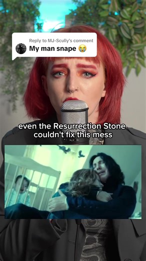 Replying to @MJ-Scully Wish he could have had his happy ending😭💔 Who would you have wanted to see as a couple in Harry Potter?🧑‍❤️‍💋‍🧑✨💘 #darkpop #harrypotteredit #severussnape #deathlyhallows #always