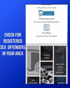 2.1K views · 29 reactions | ❗️Did you know you can use our website to see if there are registered sex offenders living in your area? ❗️ Visit our website (galliasheriff.org), scroll to the bottom and tap on the “Sex Offender Database Search” box in the lower left. From there, you are able to type in your address to see if any registered sex offenders live in your neighborhood. Stay safe, Gallia County! | Gallia County Sheriff | Facebook