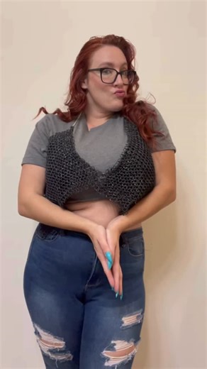 Maggie on Instagram: "This one was fun #etsy #chainmail #maker #crafter #renFaire"