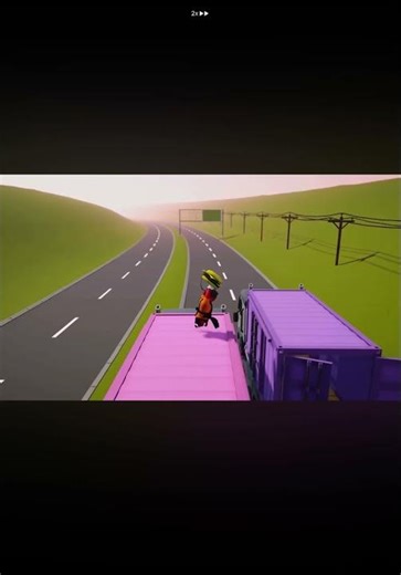 How to start flying on the trucks map in gang beast beasts #shorts