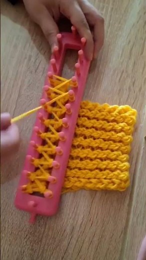 Knitting loom for beginners step by step