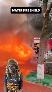 12K views · 118 reactions | Witness innovation! Firefighter’s water shield vs. fire blast - safety redefined.六‍ #firefighter #firefighterlife #watershield #Amazing #flames #protection | DatBeasguy Gaming | Facebook