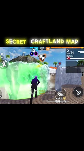 How to Master One Tap Headshot? ✓ Craftland Map🤯#shortvideo #viral