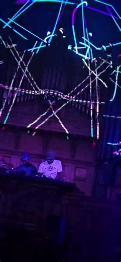 sound and rhythm electrifying kaleidoscope beautiful creation 🎶 in the pulpit lol