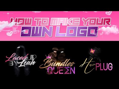 HOW TO MAKE YOUR OWN LOGO FOR FREE ON YOUR IPHONE💖👸🏽✨