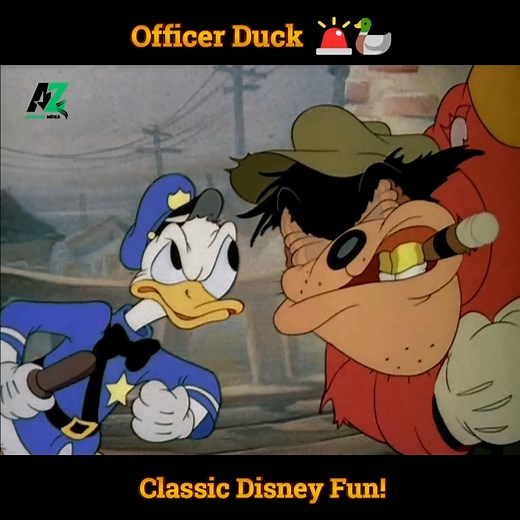 166K views · 4.8K reactions | Officer Duck 閭 | Donald Duck Takes on Pete in a Hilarious Adventure! | Classic Disney Fun! #OfficerDuck #DonaldDuck #Pete #DisneyClassics #CartoonComedy #DisneyMagic #ClassicAnimation #FamilyEntertainment #FunnyMoments #Nostalgia | Crowdly | Facebook