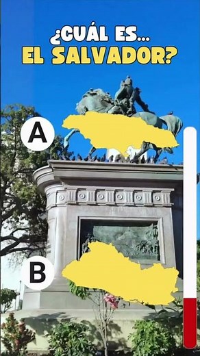 ¿Cuál Es EL MAPA De EL SALVADOR? 🇸🇻 | Quiz de Geografía