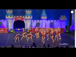 Florida State University FSU Golden Girls 2023 UDA Nationals Jazz Semifinals
