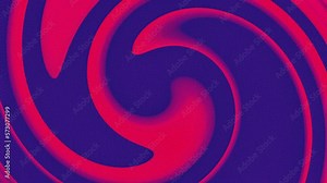 Seamless fractal animation. Vortex flowing surface. Swirl motion. Blue background with bright pink and purple spiral lines texture, oblique lines overlay. Vibrant colors template or website banner