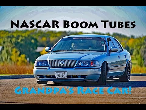NASCAR Boom Tubes on a Cammed Mercury Grand Marquis! Full Exhaust Video.