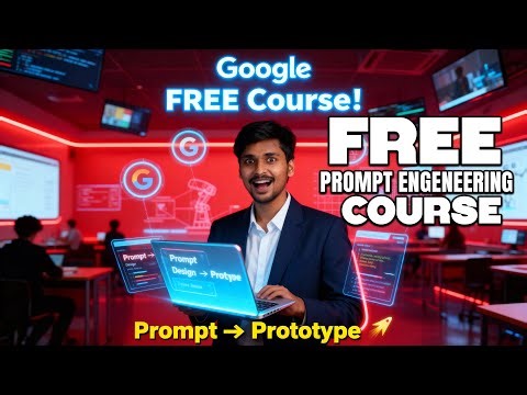 Google Prompt to Prototype Course Free Prompt Engeneering Course AI Telugu