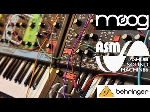 Moog | Hydrasynth | Behringer Ambient Synth Jam | Lunar Harmony