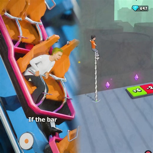 Roller Coaster Without A Harness? 😨