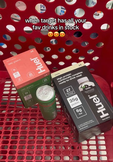 BEST FEELING EVER!! #traget #cleandrinks #wellnessdrinks #tragetfinds #tragetrun