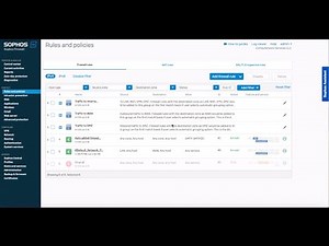Sophos XG Static IP Mapping to Web Servers Part 1 of 4