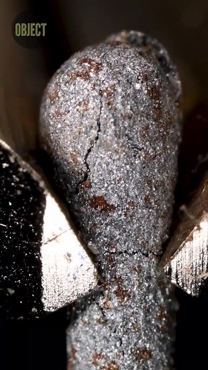 Bitting off a sparkler! #asmr #macro #closeup #satisfying