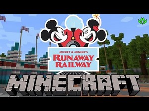 Mickey and Minnie’s Runaway Railway in Minecraft - Minecraft Hollywood Studios