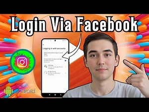 How To Log In To Instagram Through Facebook On Android - Full Tutorial