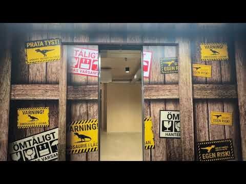 2022 KONE MiniSpace MRL Traction elevators @ Universeum, Göteborg, Sweden