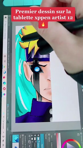 Dessin sur tablette XPPen Artist 12 : Demon Slayer