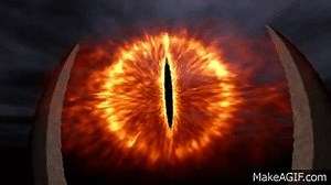 Eye of Sauron on Make a GIF