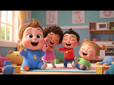 Morning Routine Joy 🌞🪥 | Learn Daily Habits & Colors for Kids | Fun Morning Adventure for Toddlers
