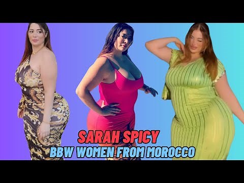 Sarah Spicy Bbw Arabic PlusSize Model From Morocco, Insta Curvy Star, Glamour Chubby Girl, Biography