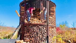 9.7K views · 172 reactions | In today's (October 30, 2022) firewood video I am over at my firewood supplier Nate & Jon''s ''Corn Crib" to see how they load their dump trailer with firewood | Joe's Premium Firewood | Facebook