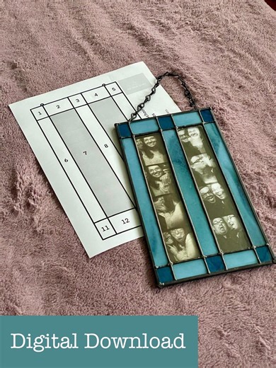 Modèle de cadre NUMÉRIQUE pour 2 photos de photomaton old school - Etsy France