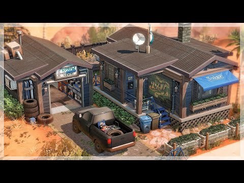 car mechanics trailer 🚗🔧 | the sims 4 speedbuild