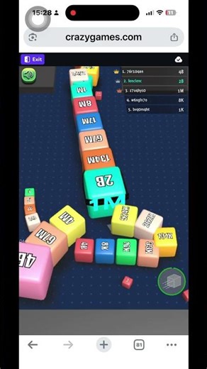 Cubes 2048.io - oops