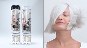 NO FADE FRESH Bright Red Hair Color Depositing Shampoo with BondHeal Bond Rebuilder - Enhance Color, Prevent Fading & Refresh Red Color, Temporary Hair Color Dye - 6.4 oz