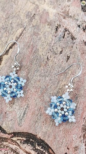 DIY Beautiful Snowflake Earrings ❄️❄️ | Wedding Decoration Ideas