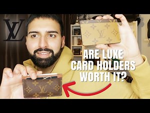 LUXURY CARD HOLDERS WORTH IT? Louis Vuitton | Monogram Card Holder