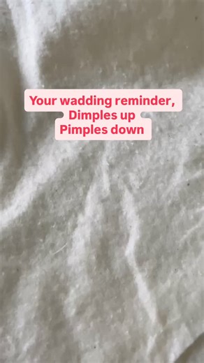 Lyndelle Newey | Longarm Quilter | Quilt Course Creator | Ever wonder about which way to lay your wadding in your quilt? The simple way to remember is Dimples Up, Pimples Down! If you check out... | Instagram