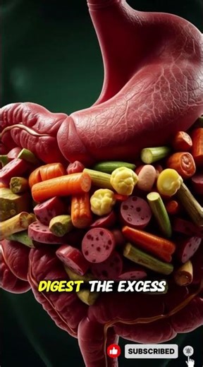 This Is What Overeating Does to Your Body#EatingTooMuchFood#Overeating#DigestiveOverload