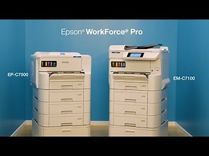 WorkForce Pro Printers | Introducing the EM-C7100 & EP-C7000