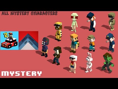 Smashy Road Wanted 2! All Mystery Characters