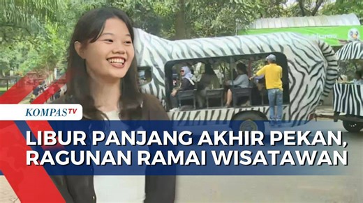 Libur Panjang, Taman Margasatwa Ragunan Diserbu Wisatawan Jakarta & Sekitarnya