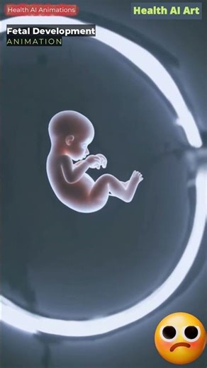 Fetal Development Animation | Health AI Art | 10