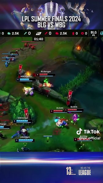 BLG vs. WBG | LPL SUMMER FINALS 2024 #lpl #crazyisourgame #everygamecounts