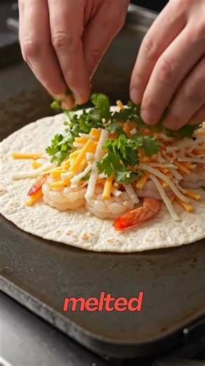 The BEST Shrimp & Cheese Quesadilla in Just 20 Minutes! 🦐🧀